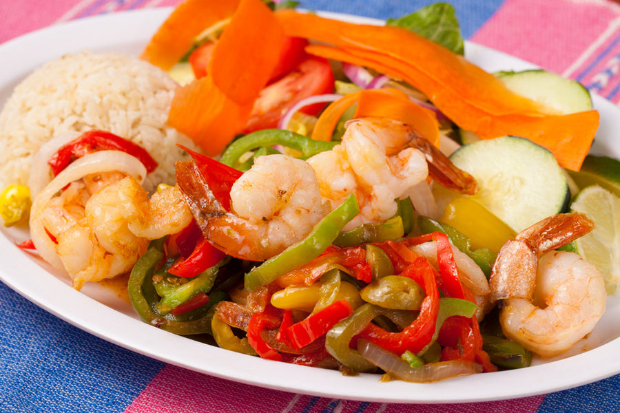 Camarones A La Costeña