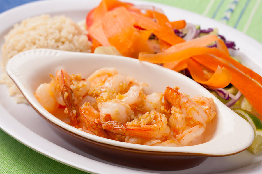 Camarones Al Mojo De Ajo