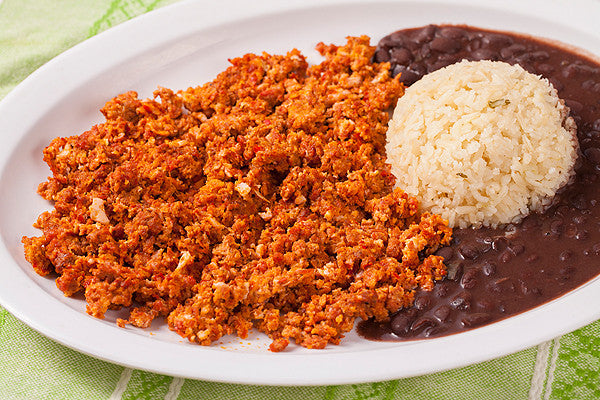 Huevos Revueltos Con Chorizo