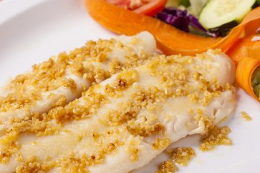 Filete De Pescado Al Mojo De Ajo