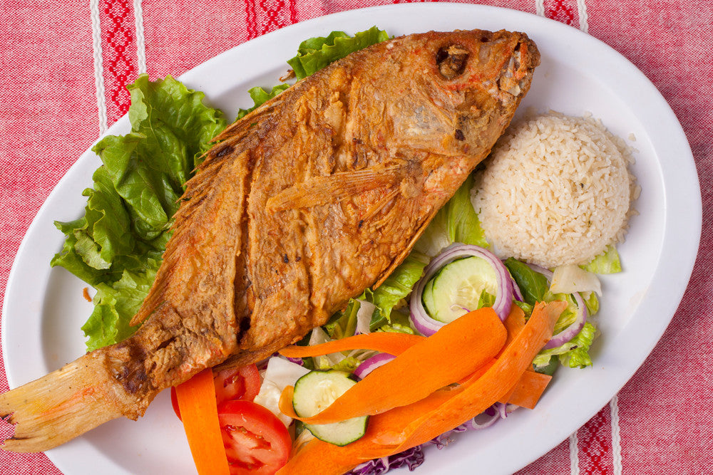 Huachinango Durado o Al Mojo De Ajo