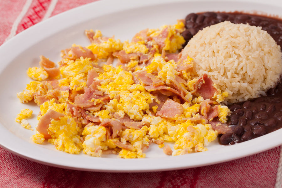 Huevos Revueltos Con Jamon