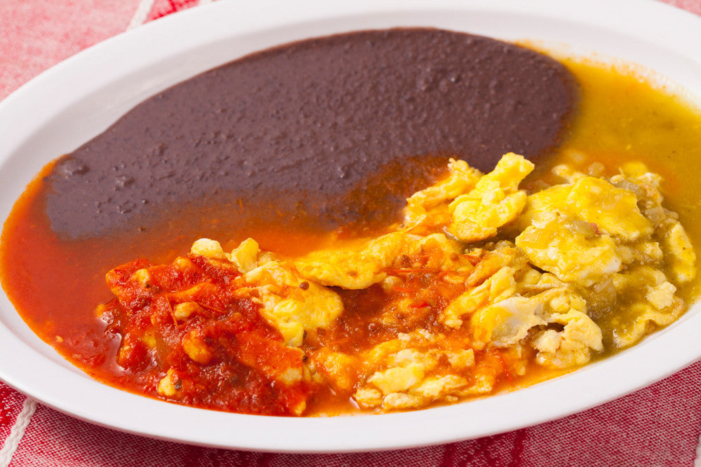 HUEVOS EN TRES SALSAS/EGG IN THREE SALSAS