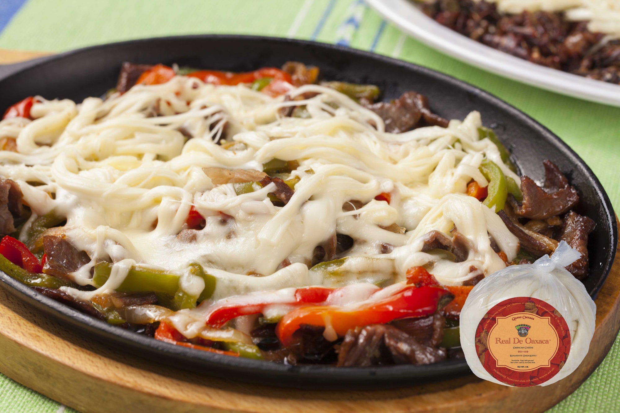 Nopal ZAPOTECO with queso Oaxaca  Real de Oaxaca 100% artisan Oaxaca cheese